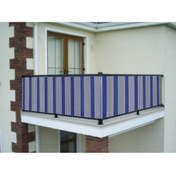 Resim ceylan home Balkon Demiri Perdesi Bağcıklı En 250 Boy 80 