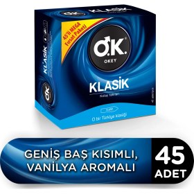 Resim Okey Klasik 45'li Prezervatif Avantaj Paketi 