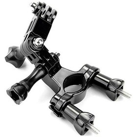 Resim Sjcam Sj6 Sj7 Aksiyon Kamera Uyumlu 3 Yollu Bisiklet Gidon Aparat 