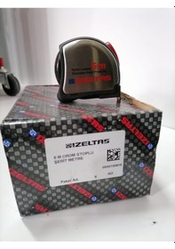 Resim İzeltaş 5 Metre Crom Stopu Şerit Metre 