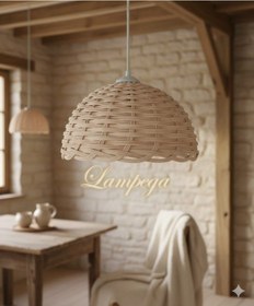 Resim Lampega Rattan Bambu Avize Diğer 