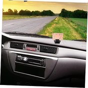 Resim Anneome 2 Takım Araba Aksesuarları Not Defteri Sağlam Malzeme Bilet Kartı Klipsi Arabalar Için 2 Adet*2 