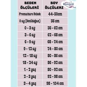 Resim Tomuycuk Çiçekli ve Kelebekli Lanswel Kız Bebek Ayaklı Kundak Ekru-Pembe 