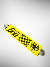 Resim OTO SÜSLEN İSTANBUL PVC Vantuzlu Arma Taxi 20cm 