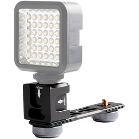 Resim Leezsing Profesyonel Soğuk Ayaklı Alüminyum Uzatma Braketi - Mikrofon Ve Işık İçin Stabilizör Aksesuarı 