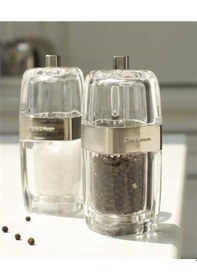 Resim Cole - Mason H57478P Seville 140Mm Tuz-Biber Değirmen Seti Şeffaf 