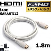 Resim 1.8M Metre Hdmi Kablo Ses Görüntü Full Hd 3D Lcd Pc Notebook Diğer