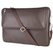 Resim 2k S.deri Laptop Çantası,tablet Çantası,13.3'' İnç,vegan,omuz Ve Valiz Askılı,aksesuar Ve Evrak Cepli,24 34 2 Cm.,kahverengi Laptop Çantası 