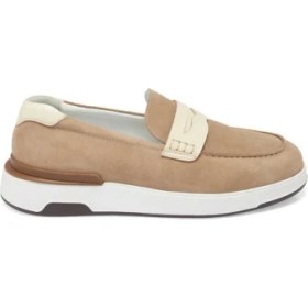 Resim Tergan Vizon Hakiki Süet Deri Erkek Loafer - E24I1AY56786-A02 