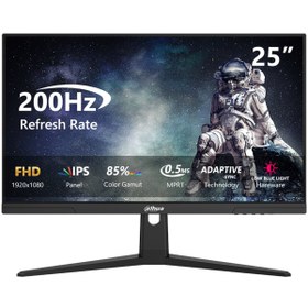 Resim Dahua Technology Dahua 25" 200Hz 0.5ms IPS Full HD Gaming Monitör LM25-E231BN (DP/HDMI + VESA Destekli) 