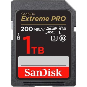 Resim SanDisk Extreme Pro 1TB 200/140MB/s SDXC V30 UHS-I U3 Hafıza Kartı SDSDXXD-1T00-GN4IN 