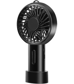 Resim Mini El Tipi Vantilatör, 3 Hız Ayarlanabilir Açılı, Taşınabilir El El Vantilatörü-01, 