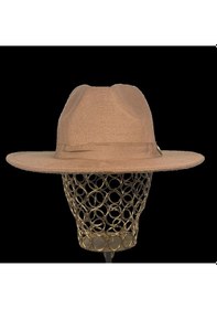 Resim Twingold İsme Özel Panama Fötr Şapka - Ab01004 - Camel Camel 