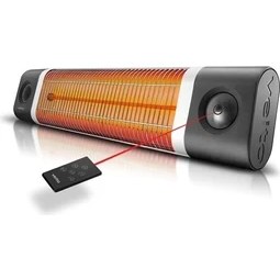 Resim Veito 2500 Watt Uzaktan Kumandalı Karbon Infrared Isıtıcı CH2500-RW 