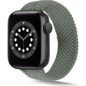 Resim Apple Uyumlu Watch 38 MM Krd-38 Hasır Örgü Dizayn Small Kordon 