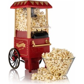 Resim Polygold PG-618 1200 W Retro Mısır Patlatma Makinesi 