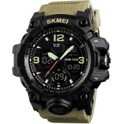 Resim Skmei 1155B Erkek Kol Saati Digital - Analog Ekran Silikon Kordon 