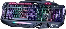 Resim Turbox BladeDancer TR-GK103 USB Kablolu Gaming Standart Q Rainbow Aydınlatma Klavye 