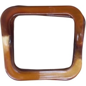 Resim Çanta Sapı Kare Kahverengi 11 cm 