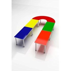 Resim 3G Tasarım Anaokulu U Grup Çalışma Masası 