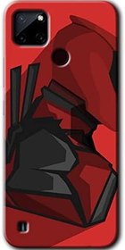 Resim MRCİLETİSİM (mrc9229) DeadPool Kılıf Baskılı Kapak Tam Kaplayan Mat Seramik Realme C21 ile uyumlu 
