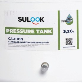 Resim Su Arıtma Cıhazı Su Tankı,12lt ,3.2 Galon Metal Nsf Onaylı,tank Vanası 