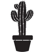 Resim Byr002 Saksı Çiçeği Kaktüs Tip 4 40x88 Cm Efsngrck 