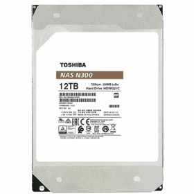 Resim Toshiba HDWG21CUZSVA NAS N300 3.5'' 12 TB 7200 RPM 256 MB SATA 3 HDD 