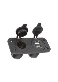Resim Şarj Ve Usb Soketi. 12V/24V 