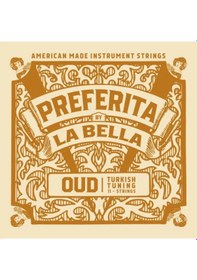 Resim La Bella Ou-pt Preferita Ud Teli Takımı Üst Segment - Profesyonel Seri Preferita Serisi, Türk Düzeni Akort Kararlılığı, Üstün El İşçiliği, Profesyonel İcracılar İçin Berrak Ses Uyum: Tüm Profesyonel Udlar 