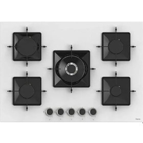 Resim Ferre BSPR600+SS036+QMS63CB Flowart Ss Serisi Beyaz Ankastre Set 