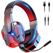 Resim Xindoker Bluetooth Oyuncu Kulaklığı Sy-t830: Çift Mikrofonlu, Rgb Aydınlatmalı, Uzun Pil Ömrü, Pc/ps5 Uyumlu 