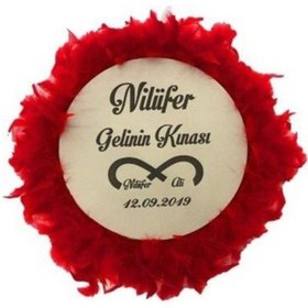 Resim Yavuz Süs 32 Cm Tüylü Isme Özelı Deri Tef 