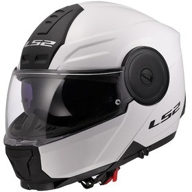 Resim LS2 Scope 2 Motosiklet Kaskı Beyaz 