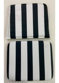 Resim Knsz minder seti 1 li mazlum tuan kumaş oturma ve sırt tel sandalyesi minderi bir arada 