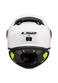 Resim Ls2 Ff812 Kıd Çocuk Kapalı Motosiklet Kaskı Beyaz 