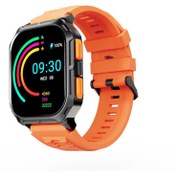 Resim HiFuture Ultra3 Bluetooth 5.2 IP68 Su Geçirmez 2.01 inç Always On Display Nabız Spor Kan Oksijen Takibi iOS&Android Uyumlu Akıllı Saat 52mm Turuncu 