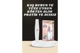 Resim Zero Land Techmrt Kulak Burun ve Yüz Epilasyon Aleti ve Yüz Masaj Aleti Ikili Cilt Bakım Seti 