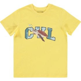 Resim Civil Boys Erkek Çocuk Tişört 10-13 Yaş Sarı 