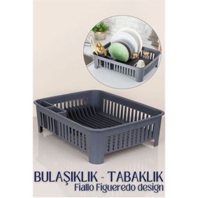 Resim feifei Bulaşıklık GRİ F.Figueredo Design - AYS8420-8333 