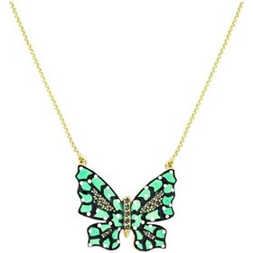 Resim Altın Kelebek Kolye T004351 