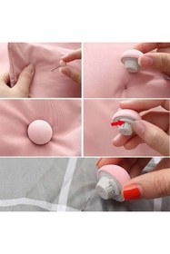 Resim fantastik store 8 Adet Mantar Model Yorgan Kılıfı Ve Çarşaf Tutucu Sabitleyici - Lisinya 