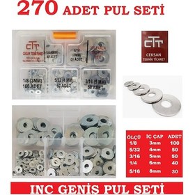 Resim Pul Seti Inc 270 Adet Organizer Kutulu 