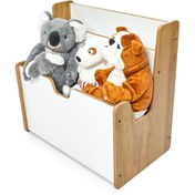 Resim Minera Turna Montessori Çocuk Oyuncak Toplama ve Kitaplık Ünite Naturel 