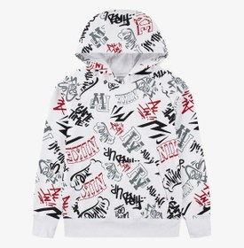 Resim Nike Nıke Rwb Graffıtı Tag Hoodıe Erkek Çocuk Sweatshirt 9q1203 9q1203 001 001 