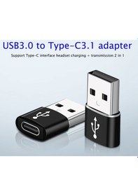 Resim Usb 3.0 To Type C Usb 3.1 To Micro Usb Şarj Çevirici 4429A Adaptö 