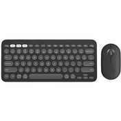 Resim Schitec Çift Cihaz Bağlantı Özellikli Klavye Ve Mouse Set 2.4g+bt Siyah Km902 Diğer 