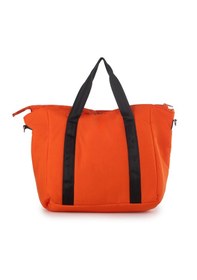 Resim Büzgü Cepli Fermuar Kapamalı Yoga, Pilates, Fitness, Spor Çantası Turuncu 