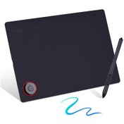 Resim Konesam Siyah T608 Grafik Tablet: 8192 Basınç Seviyesi, Pilsiz Kalem, 60 Eğim Algılama, Telefon Uyumlu, Çizim/el Yazısı İçin 8 Uç + Aksesuar Seti 