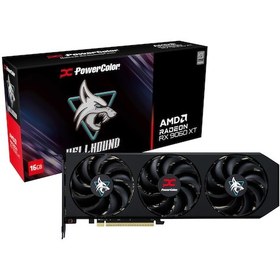 Resim Powercolor Hellhound Rx9060xt 16gb Rx9060xt 16g-l/oc Ekran Kartı 